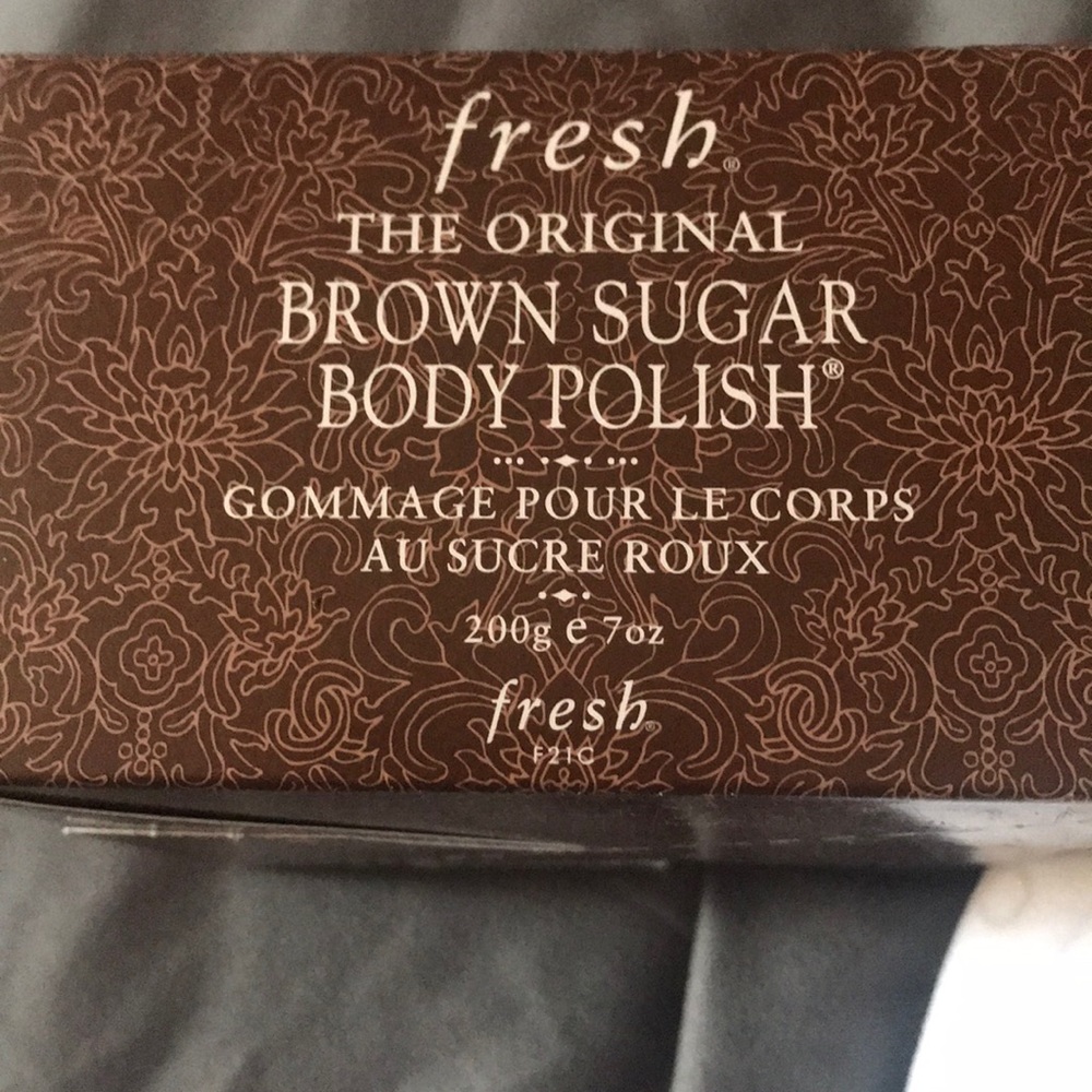 The original brown sugar body polish